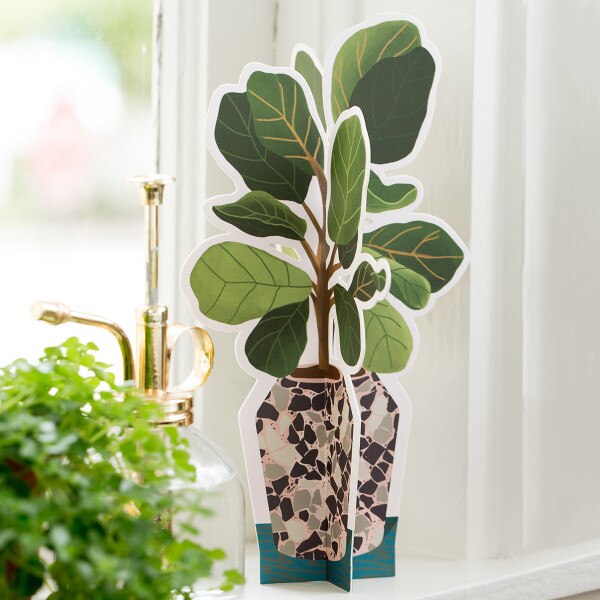 Fiddle Leaf Fig Paper Plant 2